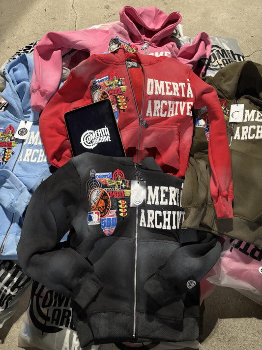 Omertà Patch Hoodie